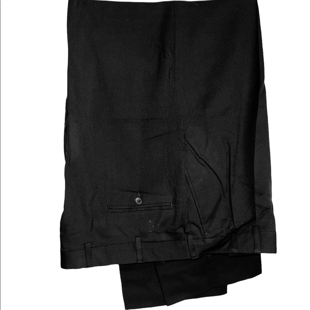 Botany Five Hundred Black Dress Suit Pants 46 Long